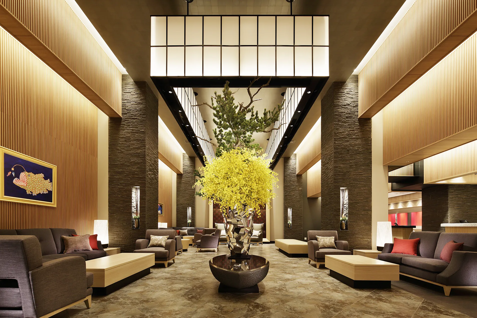 ロビーラウンジ内観